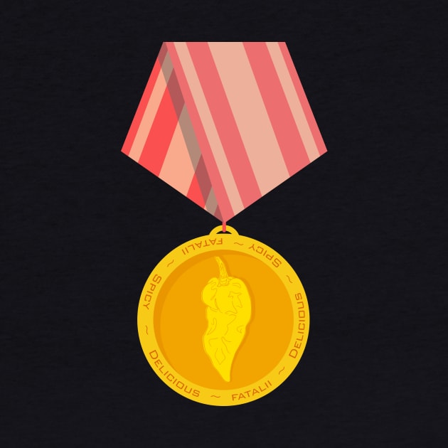 Chili Pepper Medal by MojoCoffeeTime